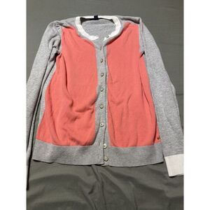 Tommy‎ Hilfiger Women Solid Long Sleeve Cardigan Pullover Sweater Sz Medium